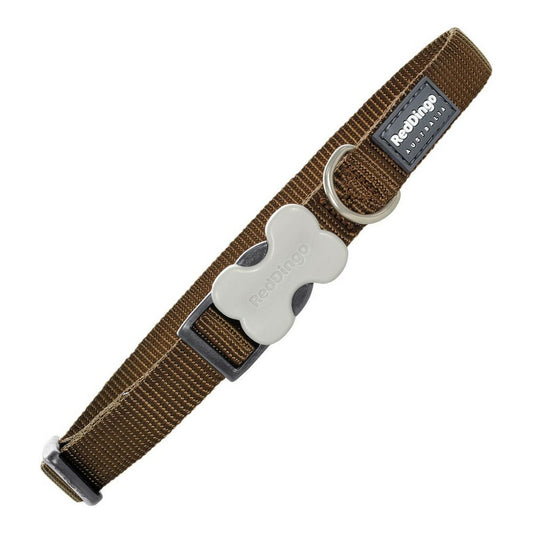 Dog collar Red Dingo Smooth Brown (2 x 31-47 cm)-0