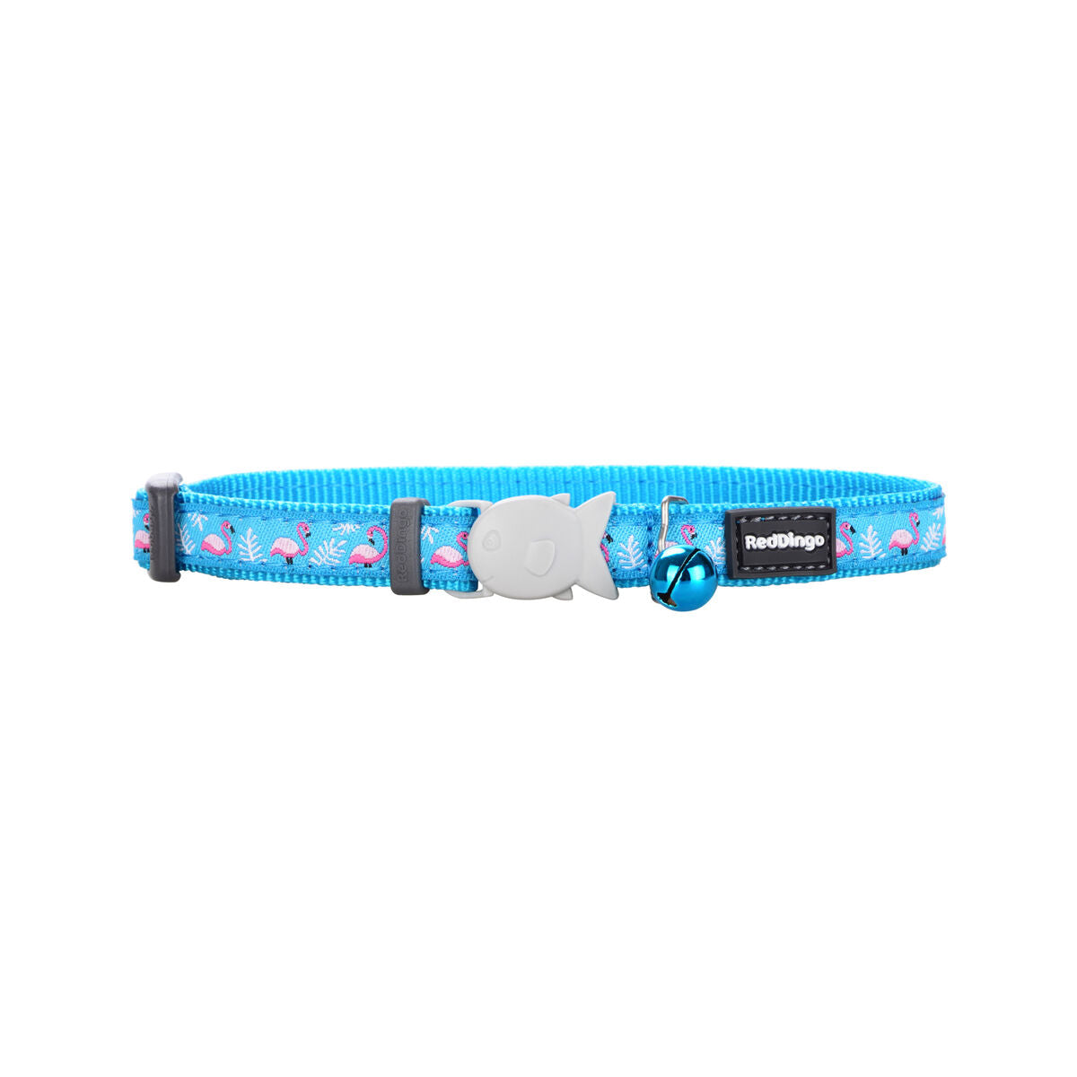 Dog collar Red Dingo STYLE FLAMINGO Turquoise-1